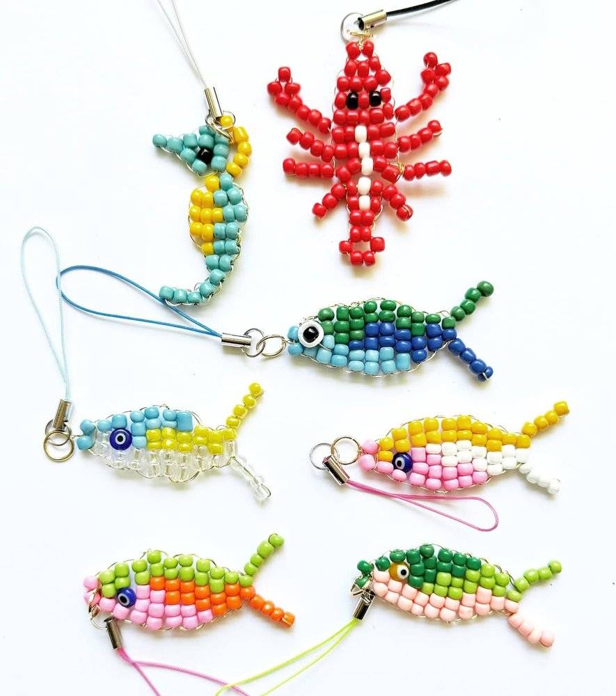 Whimsical Seahorse Pony Bead Charm