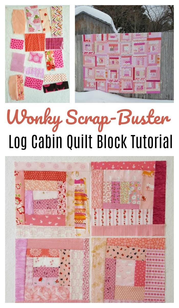 29 Wonky Log Cabin Quilt Patterns Image