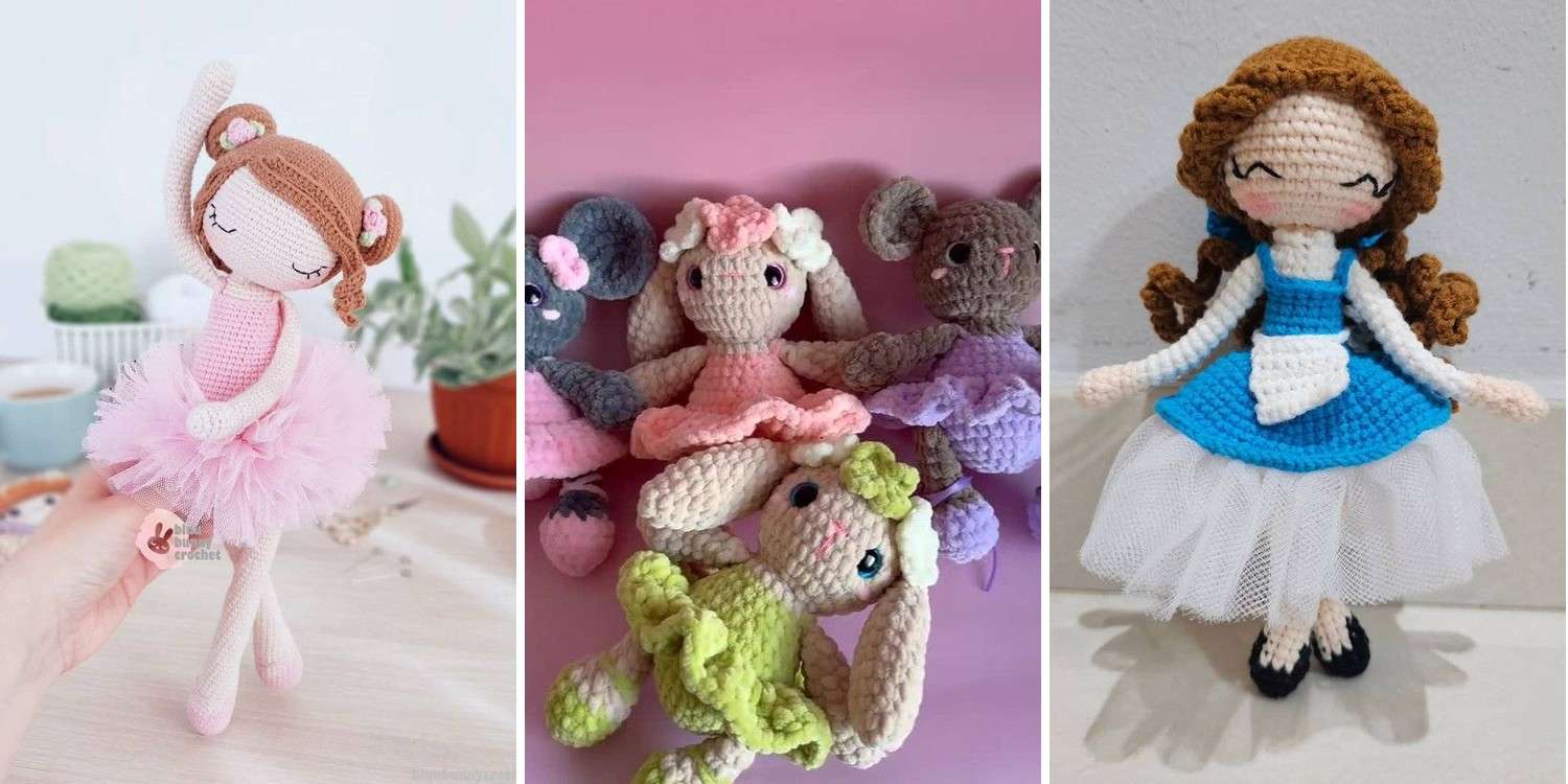 27 Crochet Ballerina Doll Dress Patterns