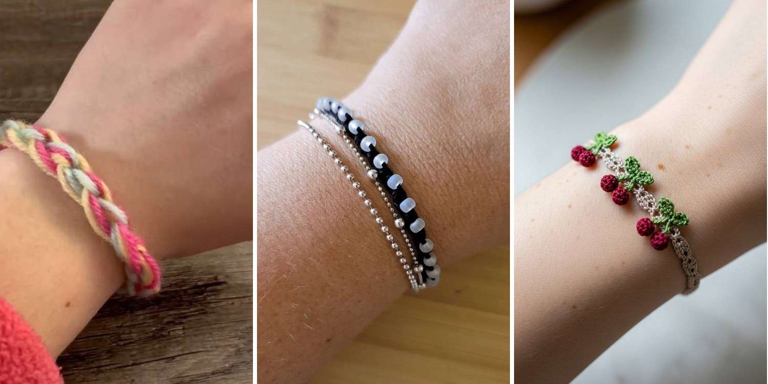 28 Crochet Beaded Bracelets