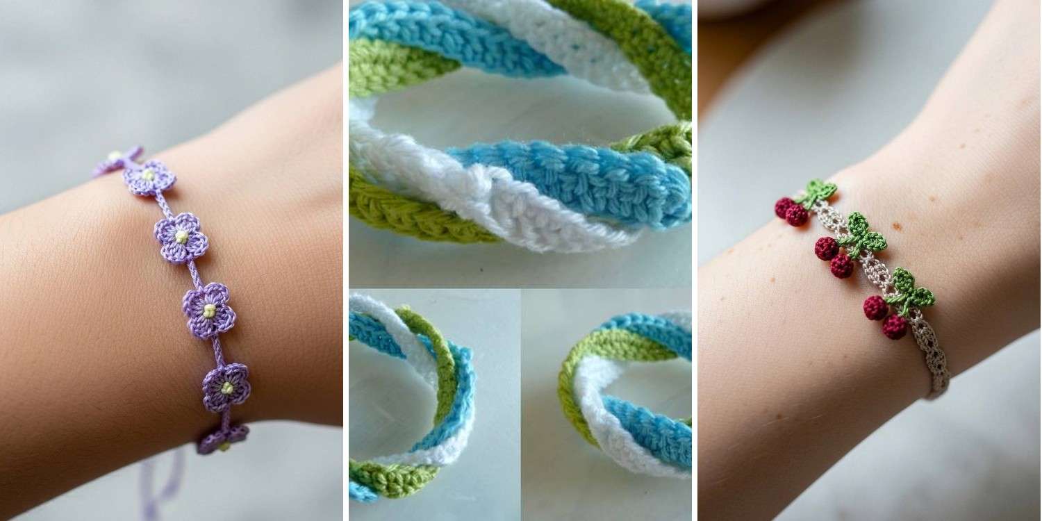 73 Crochet Bracelet Patterns