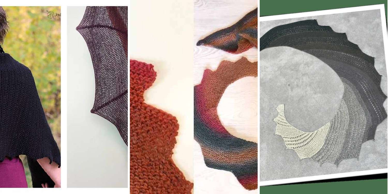 17 Crochet Dragon Shawl Patterns