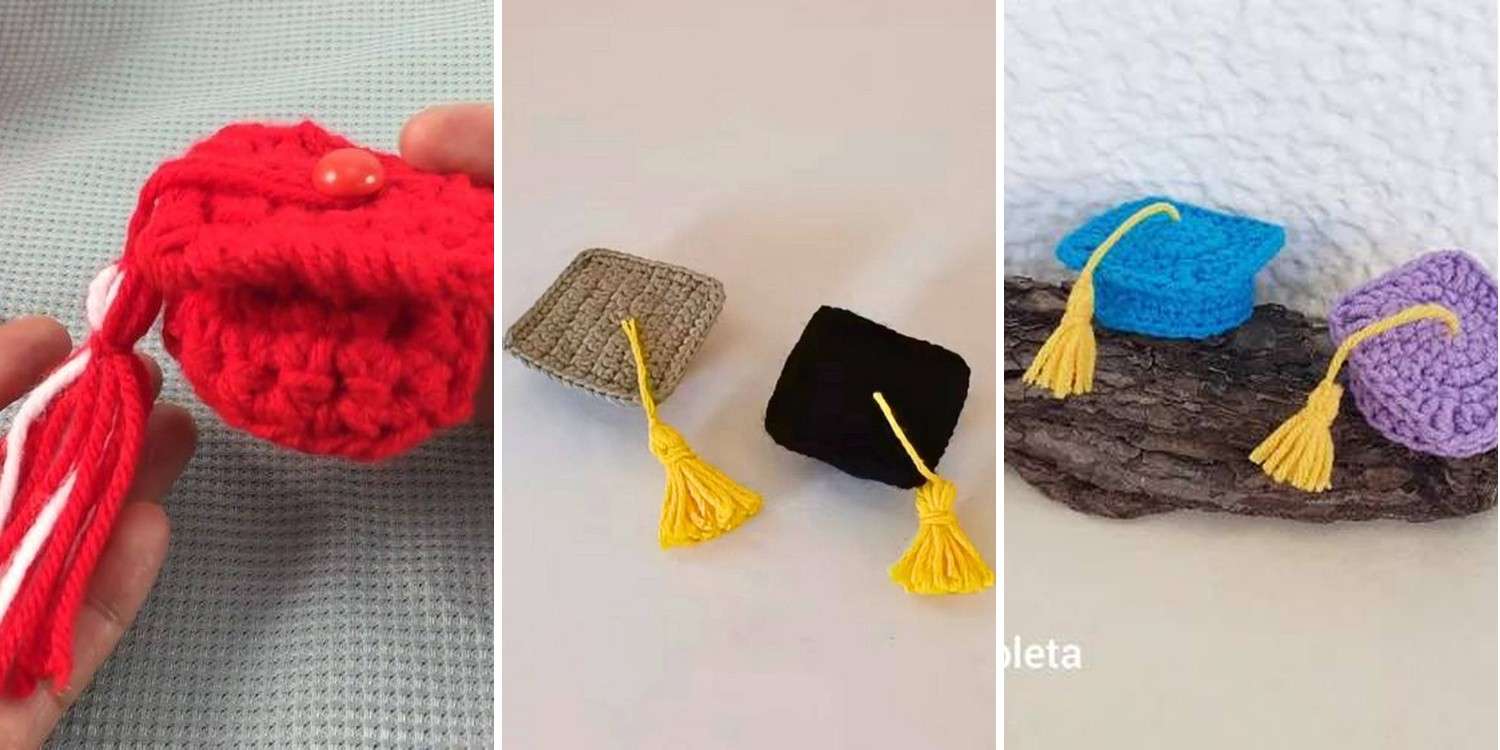 11 Crochet Graduation Cap