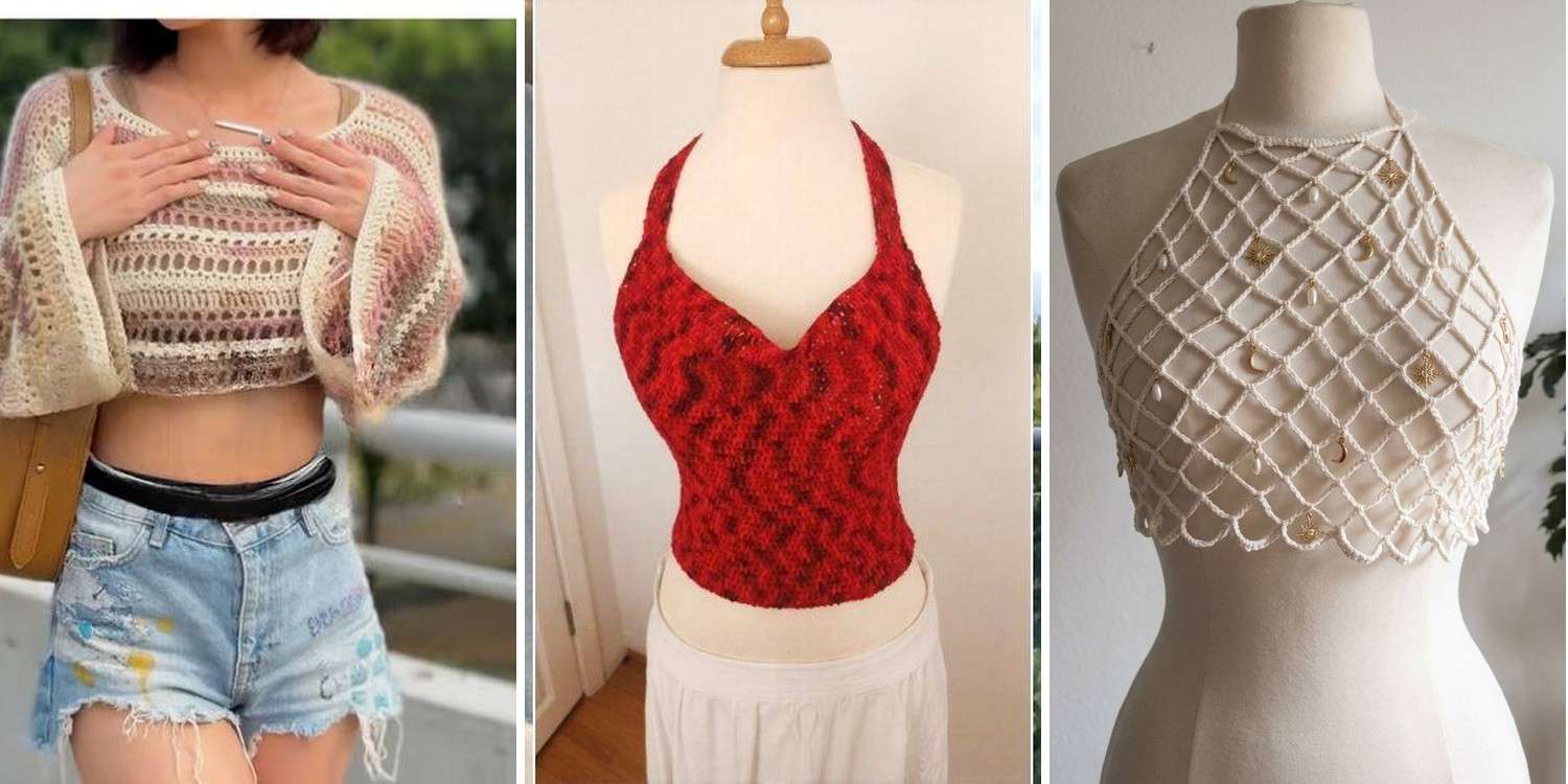 66 Crochet Mesh Top Patterns