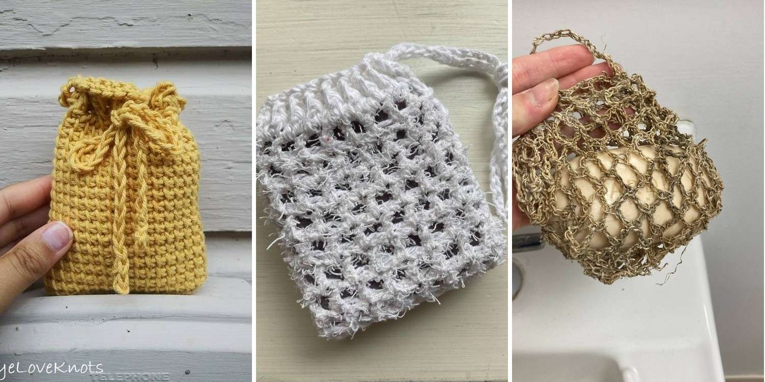 32 Crochet Soap Saver Patterns