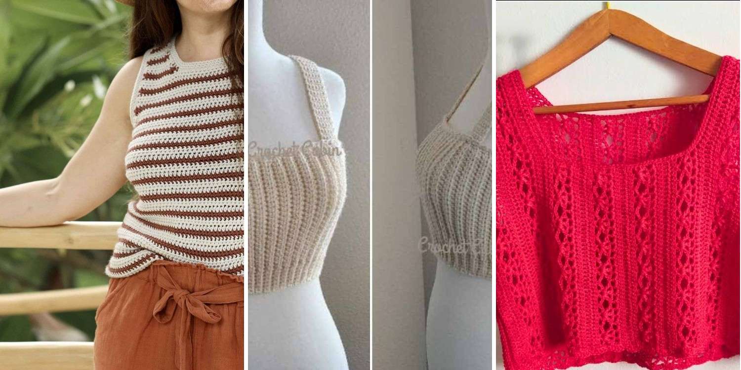 38 Crochet Tank Tops Patterns