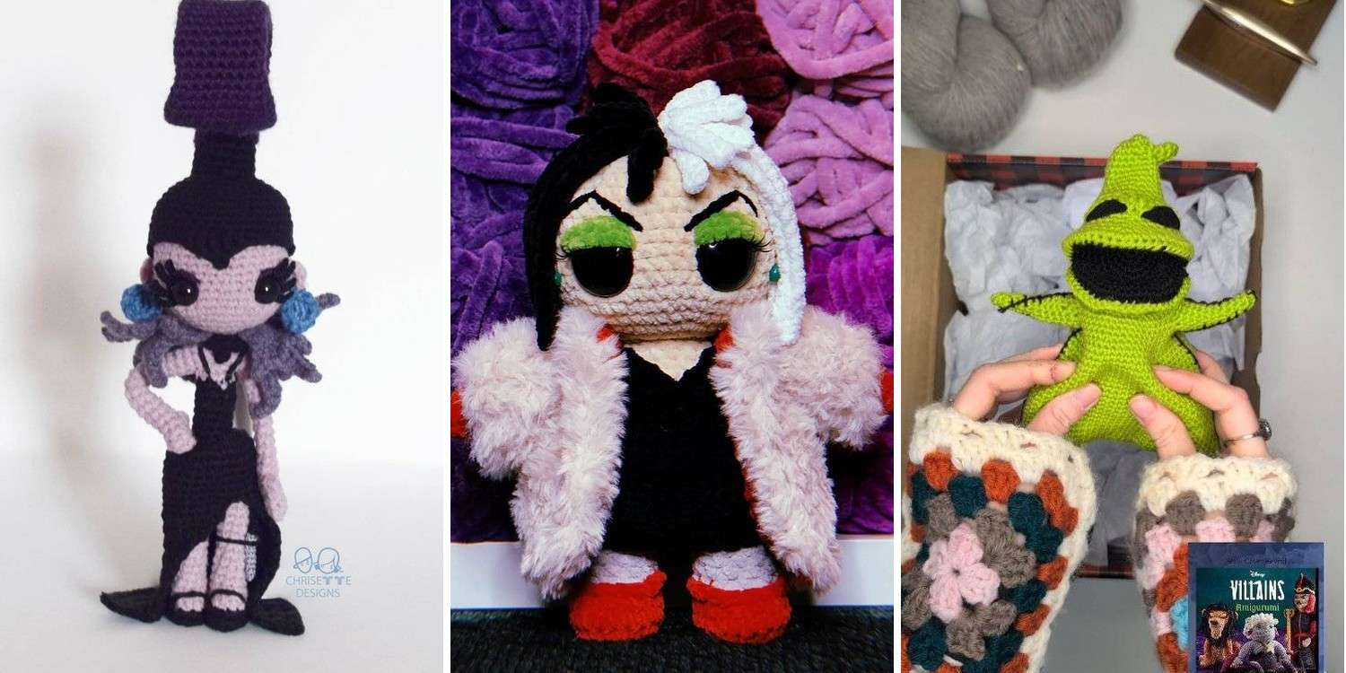 19 Disney Villains Crochet Patterns