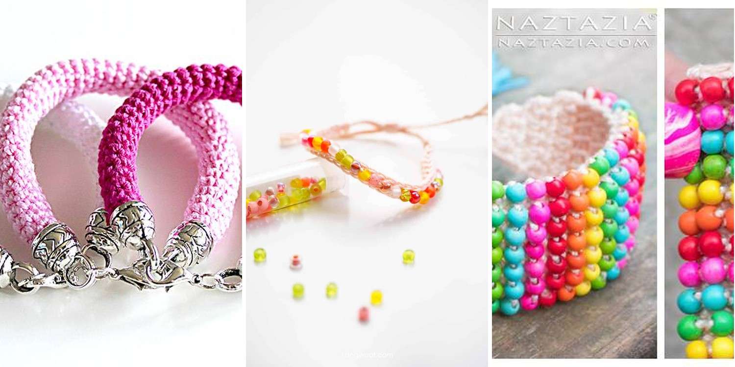14 Free Crochet Bracelet Patterns