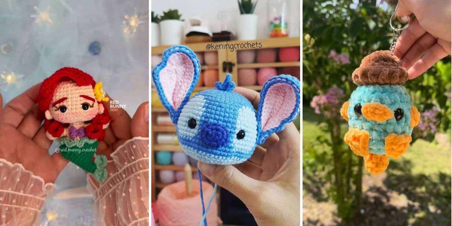 30 Keychain Crochet Patterns