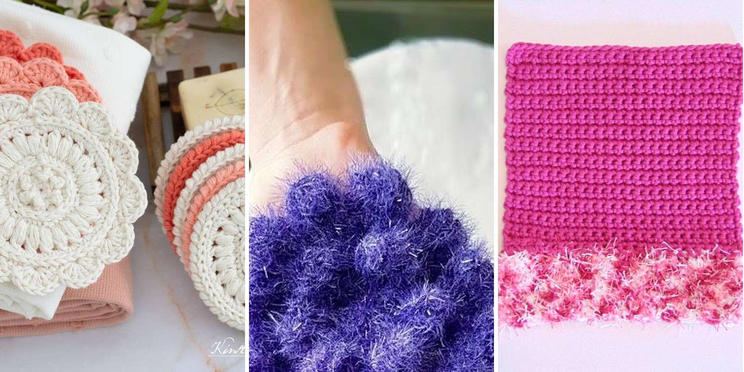 34 Scrubby Yarn Crochet Patterns