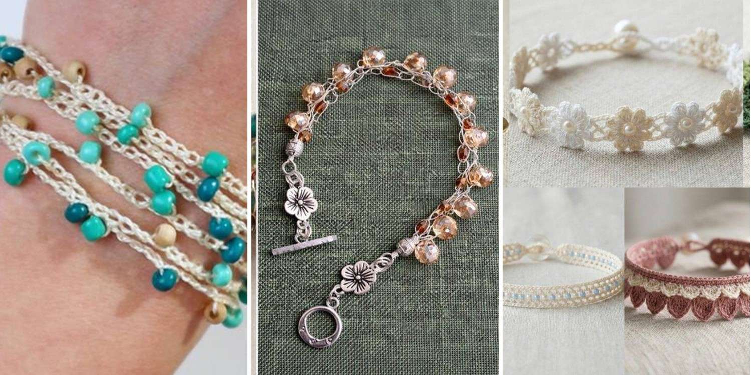 17 Seed Bead Crochet Bracelet Patterns