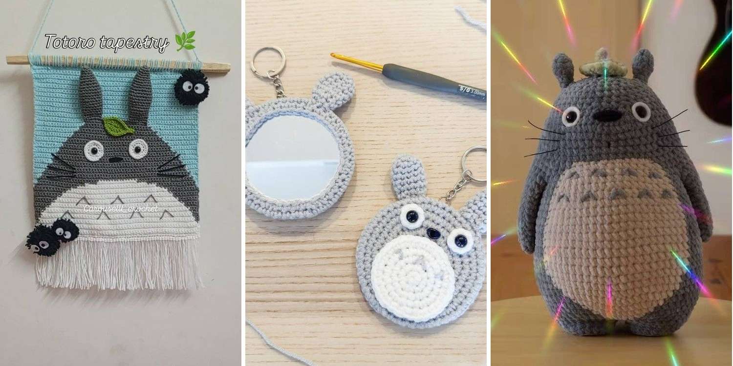 21 Totoro Crochet Tapestry Patterns