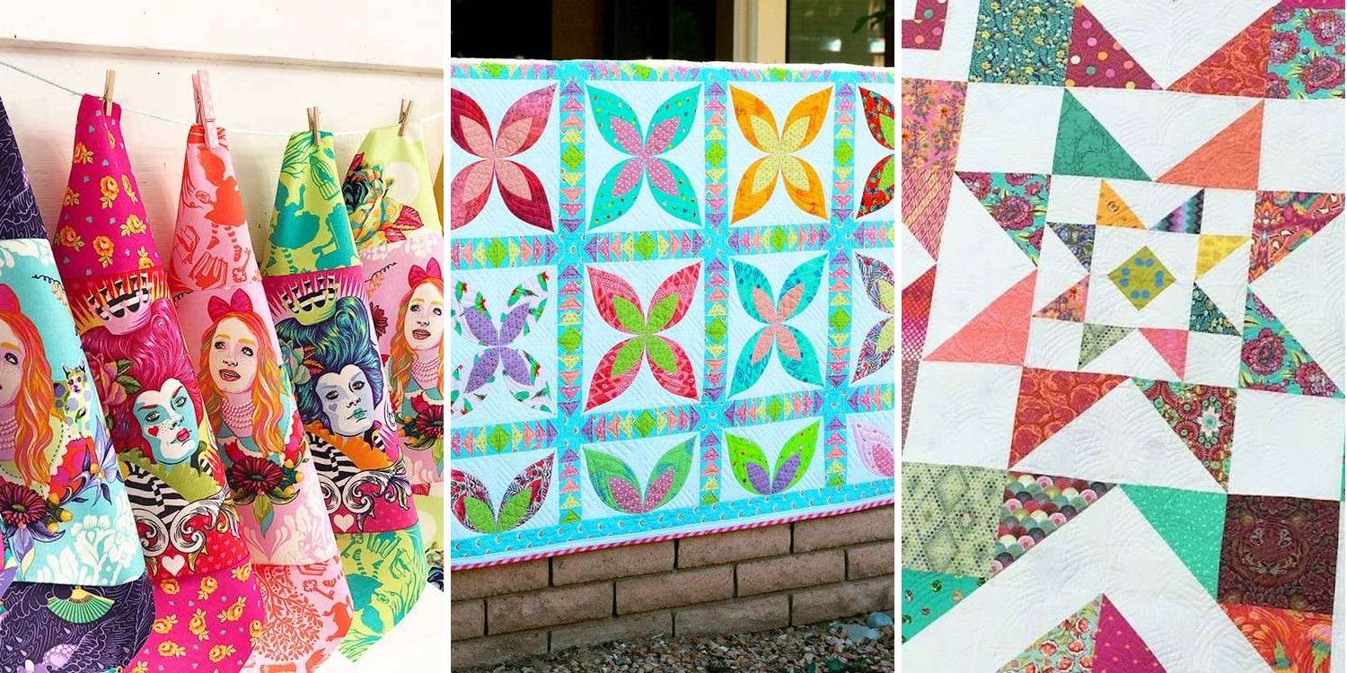 13 Tula Pink Quilt Patterns