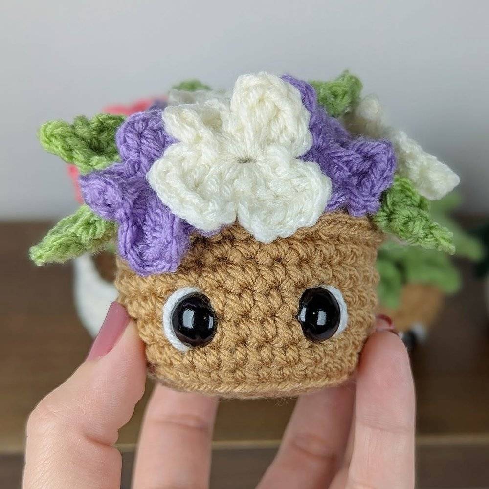 Adorable Crochet Potted Plant Amigurumi