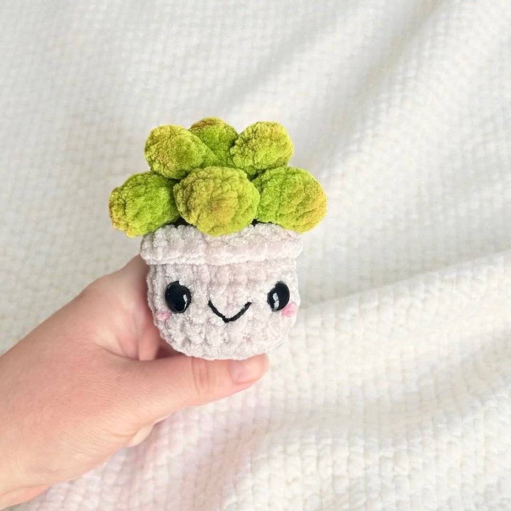 Charming Crochet Succulent Amigurumi