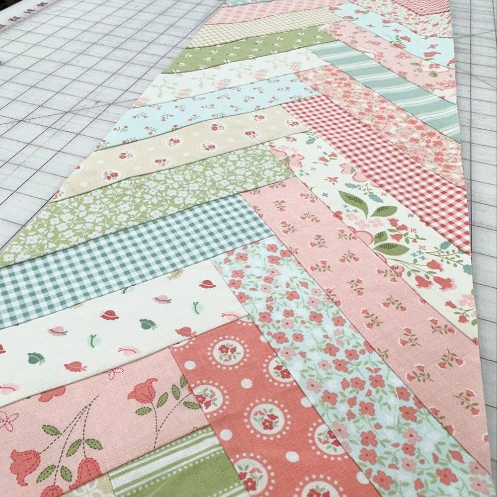 Chevron Patchwork Fabric Project