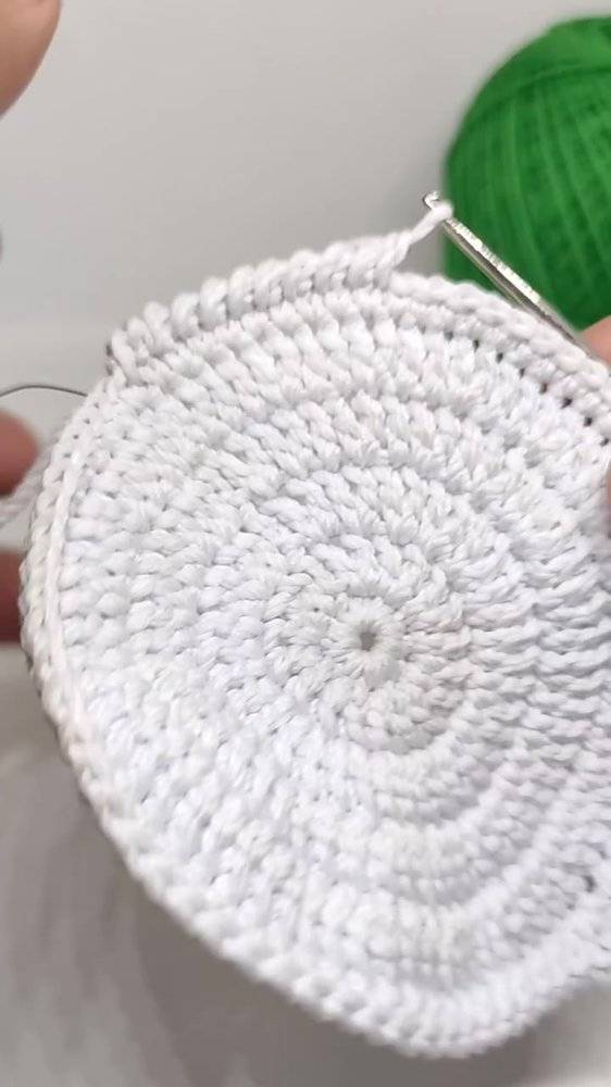 Classic White Crochet Circle Project