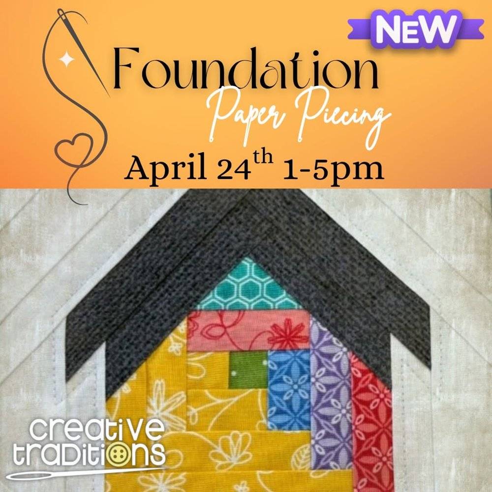 Foundation Paper Piecing House Block