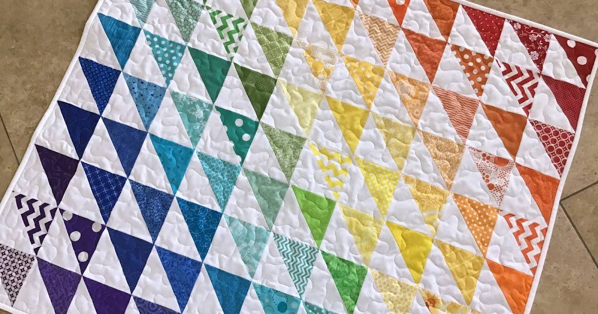 30 Rainbow Quilt Patterns Image
