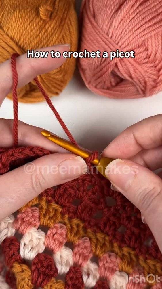 How to Crochet a Picot Stitch