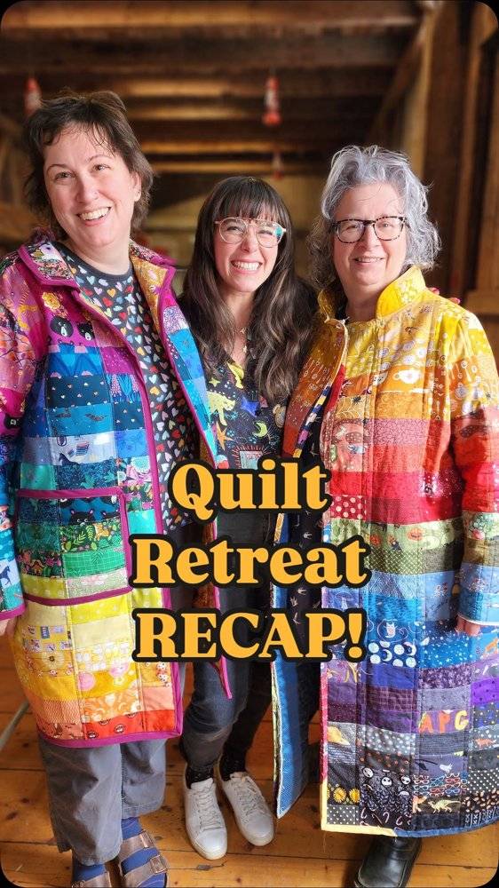 Kaffe Fassett Inspired Patchwork Coats