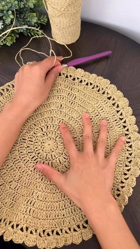 Lace Crochet Doily or Placemat Project