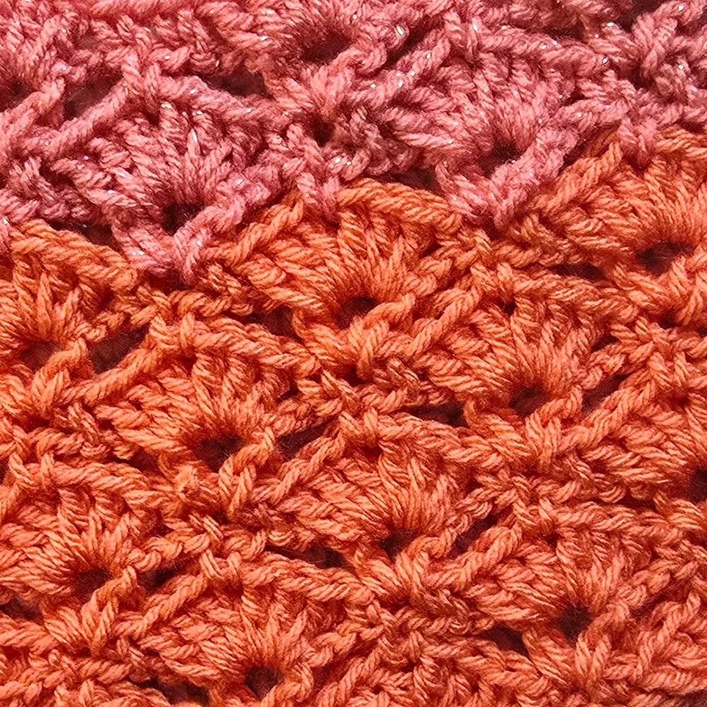 Ombre Crochet Stitch Sampler