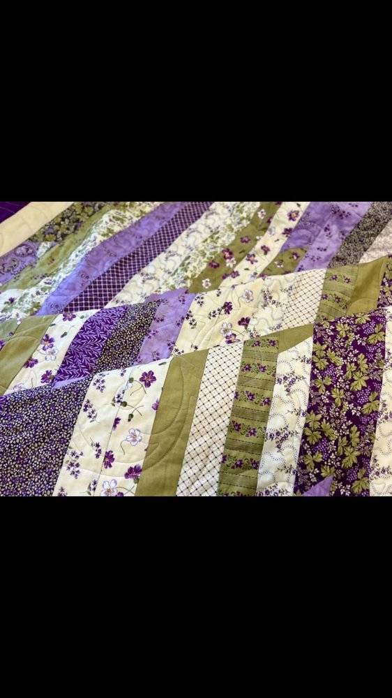 Patchwork Strip Quilt