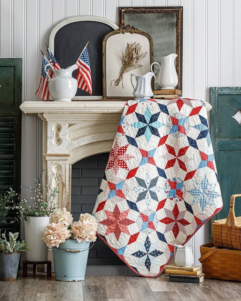 Patriotic Star Quilt Project