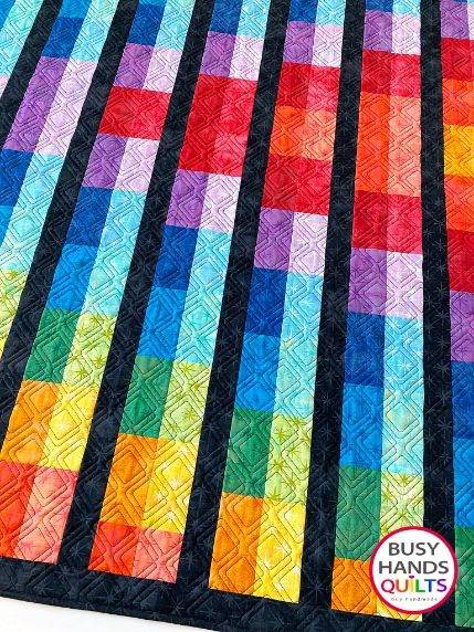 30 Rainbow Quilt Patterns Image