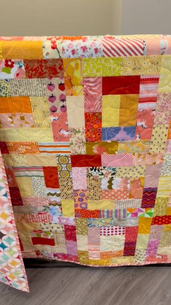 Scrappy Patchwork Quilt Project
