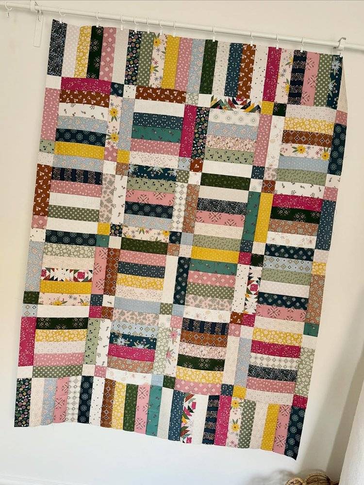 Scrappy Strip Quilt Project