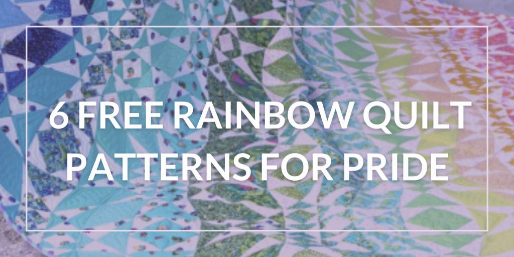 30 Rainbow Quilt Patterns Image