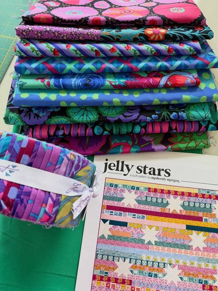 Vibrant Jelly Roll Quilt Pattern Project
