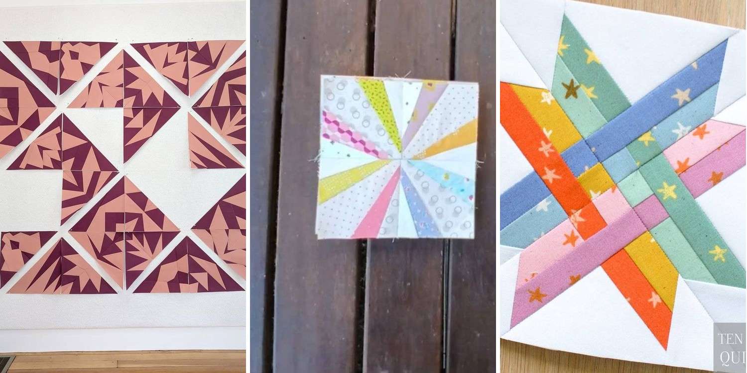 25 English Paper Piecing Patterns