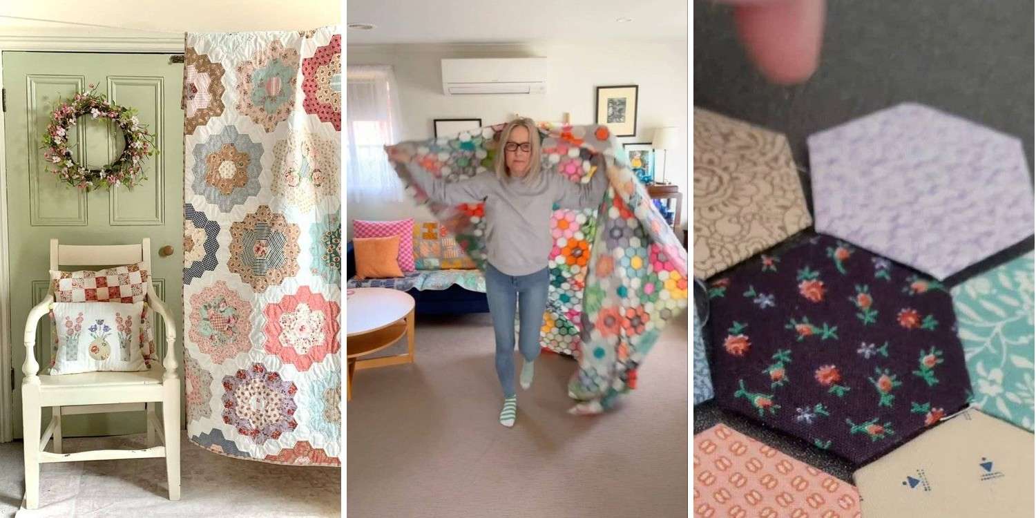 23 Hexagon Paper Piecing Patterns