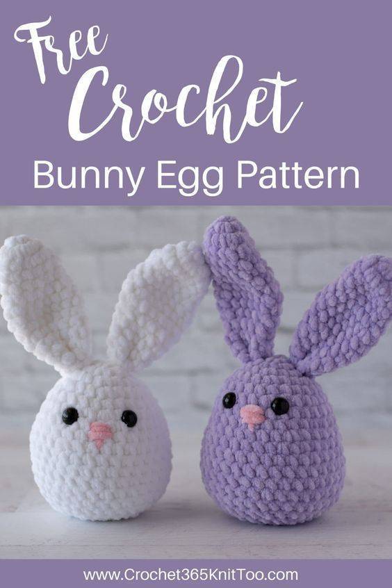 Adorable Amigurumi Bunny Egg Crochet Project