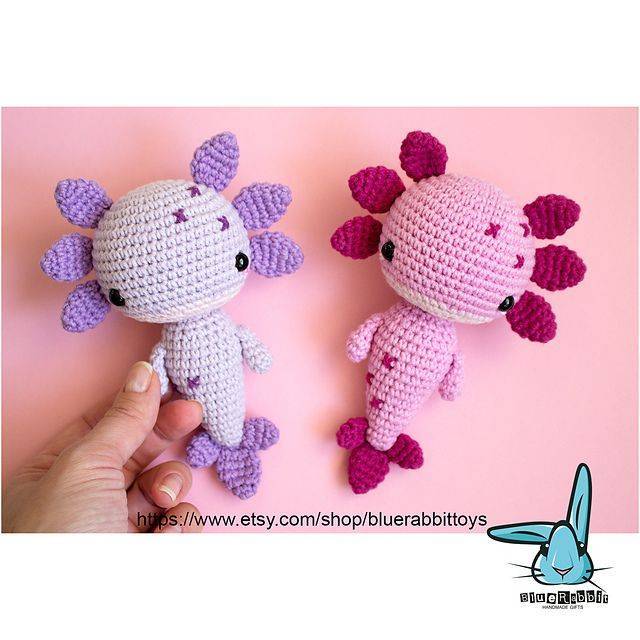 30 Axolotl Crochet Patterns Adorable Crochet Axolotl Amigurumi