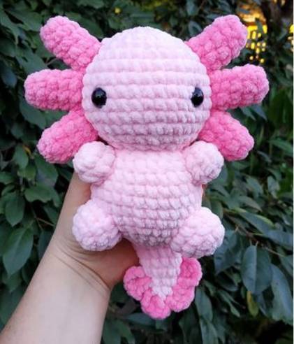 30 Axolotl Crochet Patterns Adorable Crochet Axolotl Amigurumi