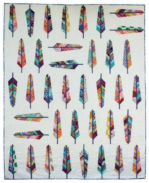 22 Feather Quilt Anna Maria Horner Quilt Patterns Bohemian Feather Quilt Project