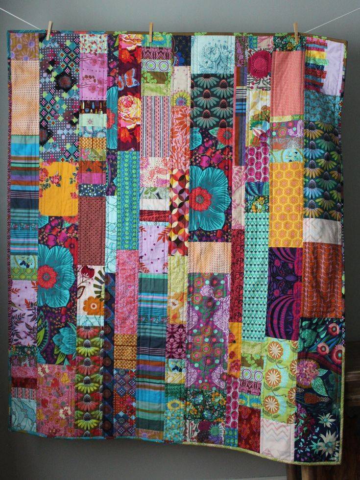 Bohemian Strip Quilt Project