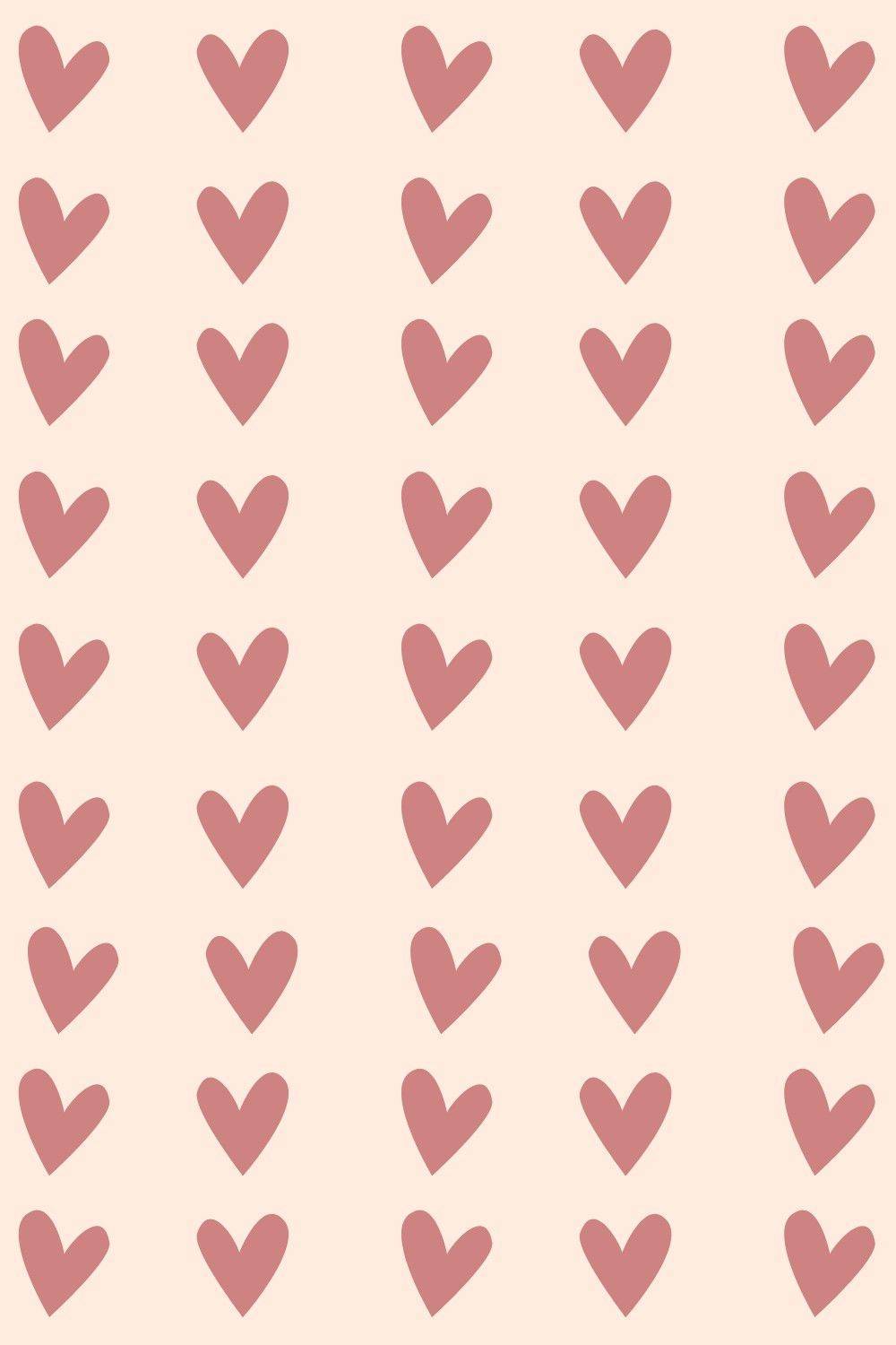 Boho Heart Crochet Applique Pattern