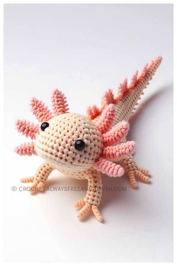 30 Axolotl Crochet Patterns Charming Amigurumi Axolotl Crochet Pal
