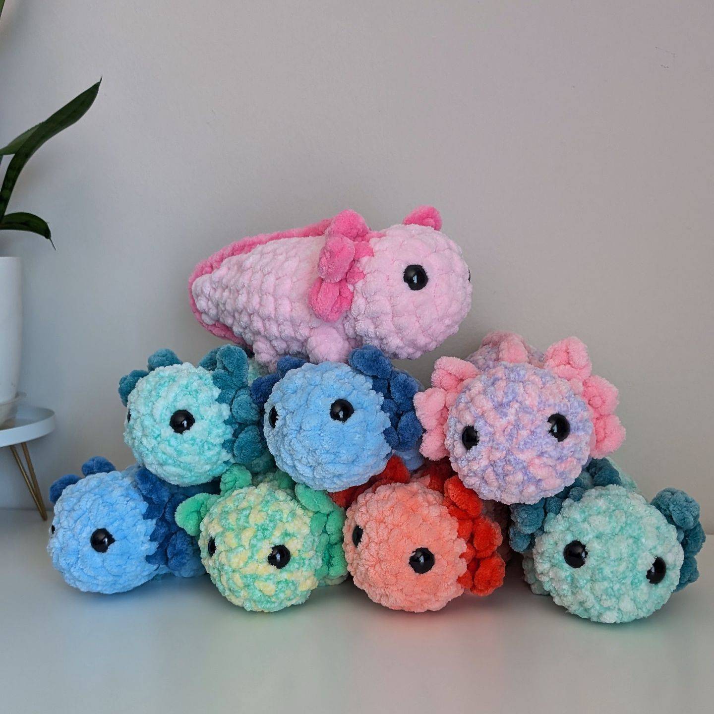 30 Axolotl Crochet Patterns Charming Amigurumi Axolotl Crochet Pals