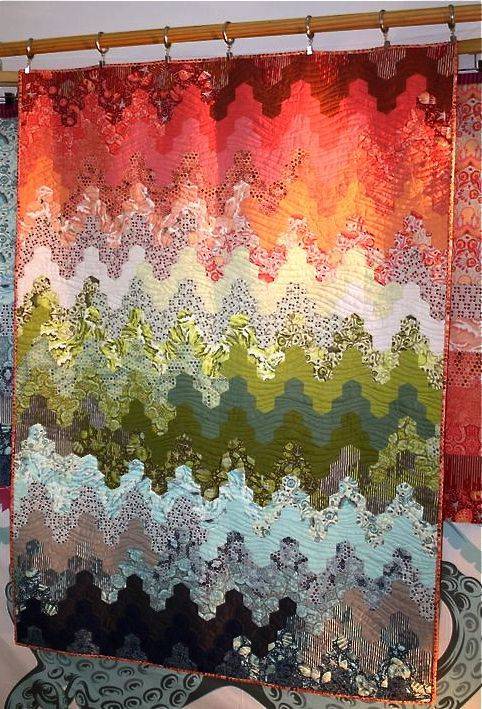 Charming Hexagon Patchwork Quilt