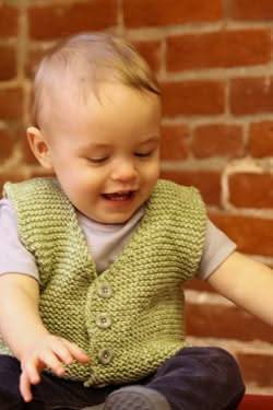 22 Knit Vest Patterns Charming Knitted Baby Vest