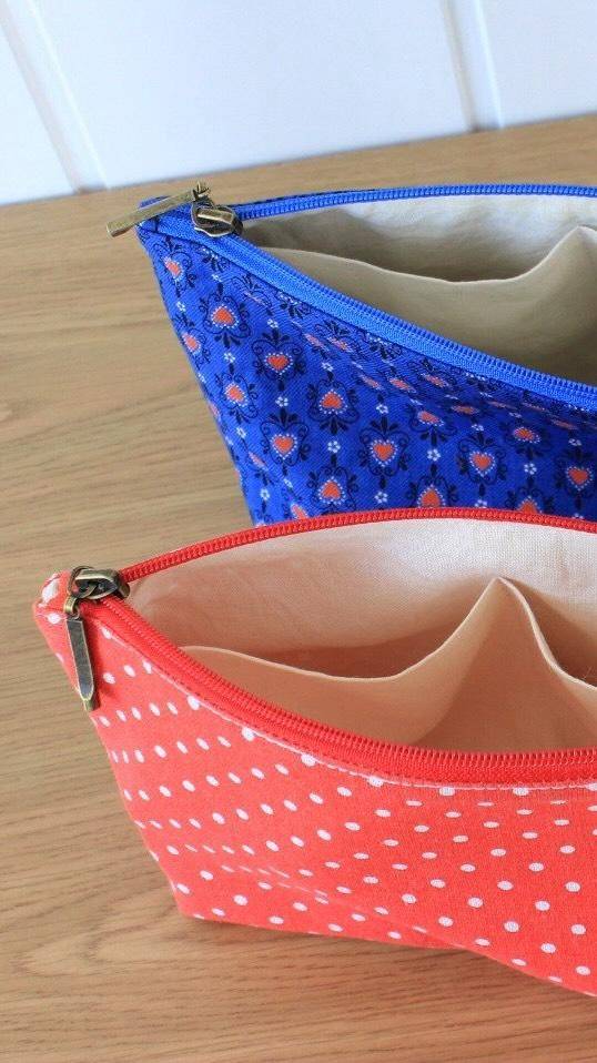 Charming Zippered Pouch Sewing Project