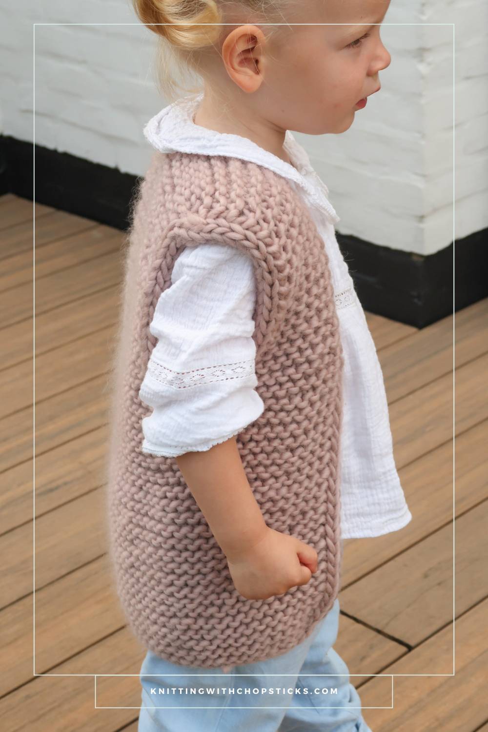 22 Knit Vest Patterns Chunky Knit Children's Vest Project
