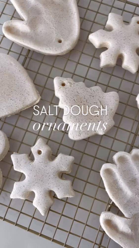 Classic Salt Dough Ornament Shapes