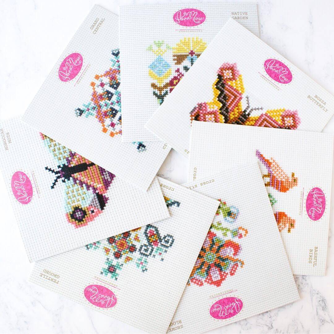 Colorful Cross Stitch Patterns by Anna Maria Horner